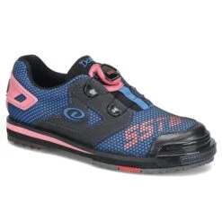 Dexter Women’s SST 8 Power Frame BOA Black Blue Pink Bowling Shoes