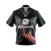 Ebonite American Eagle Quick Ship CoolWick Sash Zip Bowling Jersey -Bowler Smart Shop Ebonite American Eagle Front