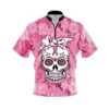 900 Global Breast Cancer Mashup Fast Track CoolWick Bowling Jersey -Bowler Smart Shop FAST TRACK 900 Breast cancer mashup sport FRONT