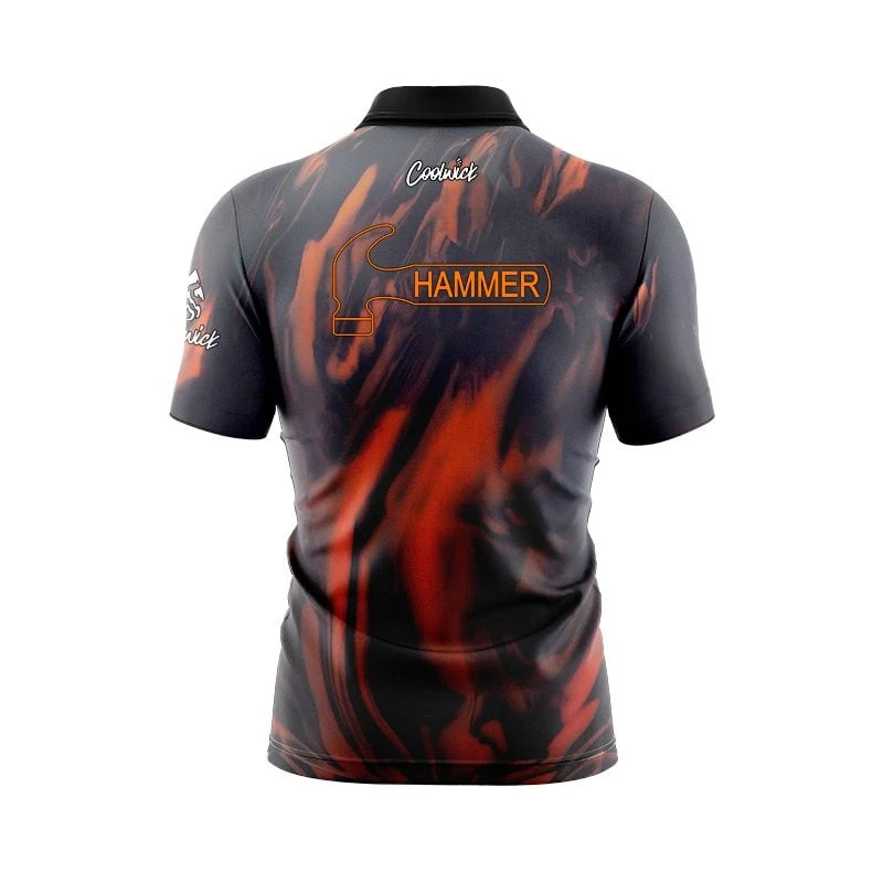 Hammer Black Widow 3.0 Quick Ship CoolWick Bowling Jersey 4 Hammer Black Widow 3.0 Quick Ship CoolWick Bowling Jersey - Image 2