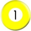 OTB Billiards Yellow 1 Ball Bowling Ball