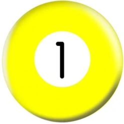 OTB Billiards Yellow 1 Ball Bowling Ball