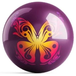 OTB Butterfly Bowling Ball By Valentina Georgieva