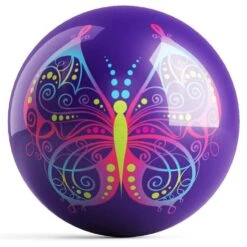 OTB Butterfly Design Bowling Ball By Valentina Georgieva -Bowler Smart Shop F butterfly II 20220912123121 774