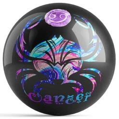 OTB Cancer Bowling Ball By Kelleigh Williams
