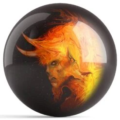 OTB Krampus Bowling Ball By Michael Stewart