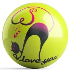 OTB I Love You Bowling Ball By Valentina Georgieva