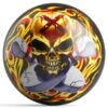 OTB Skull And Crosspins Bowling Ball By William Webb