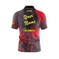 900 Global Zen 25 Fast Track CoolWick Bowling Jersey -Bowler Smart Shop Fast Track 900 Global Zen 25 3D Name on Back