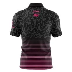 Motiv Pink Label PL1 Fast Track CoolWick Bowling Jersey -Bowler Smart Shop Fast Track Motiv Breast Cancer BL1P BACK
