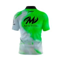 Motiv Fatal Venom Fast Track CoolWick Bowling Jersey -Bowler Smart Shop Fast Track Motiv Venom Green Back