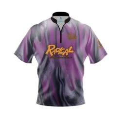 Radical Zig Zag Solid Fast Track CoolWick Bowling Jersey