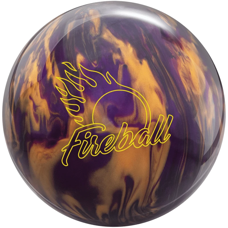 Ebonite Fireball Purple Gold Bowling Ball 3 Ebonite Fireball Purple Gold Bowling Ball
