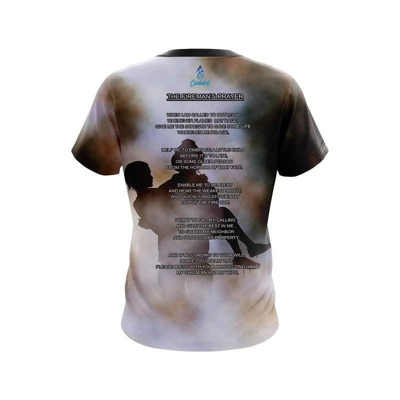 Storm Firefighters Prayer CoolWick Bowling Jersey 4 Storm Firefighters Prayer CoolWick Bowling Jersey - Image 2