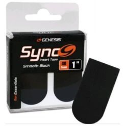 Genesis Sync Smooth Black 1″ Insert Tape (40ct)
