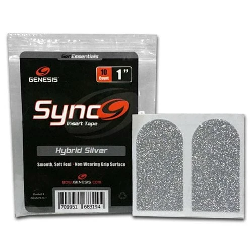 Genesis Sync Hybrid Silver 1″ Insert Tape (10ct) 3 Genesis Sync Hybrid Silver 1″ Insert Tape (10ct)