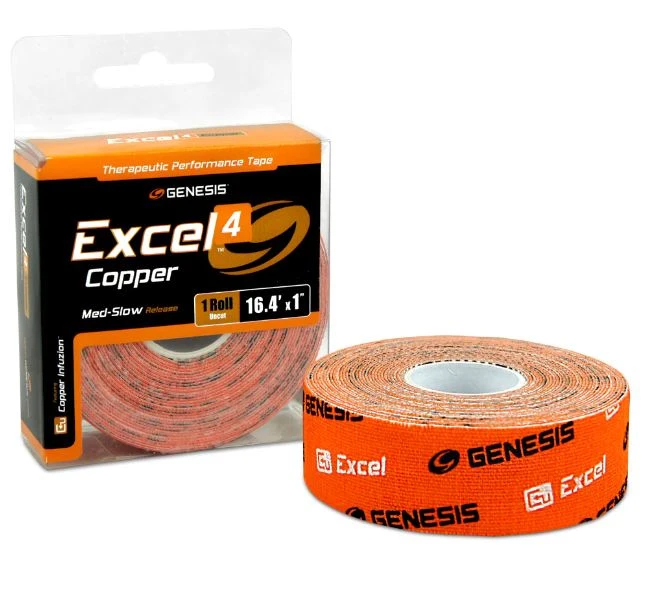 Genesis Excel Copper 4 Performance Tape Orange Roll 3 Genesis Excel Copper 4 Performance Tape Orange Roll