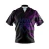 Hammer Black Widow Dark Night Fast Track CoolWick Bowling Jersey -Bowler Smart Shop Hammer BLACK WIDOW DARK NIGHT FAST TRACK Front