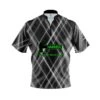 Hammer Argyle Quick Ship CoolWick Sash Zip Bowling Jersey