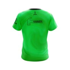 Hammer Black Widow Toxin Solid CoolWick Bowling Jersey 7 Hammer Black Widow Toxin Solid CoolWick Bowling Jersey -Bowler Smart Shop Hammer Black Widow Toxin Solid Back 1