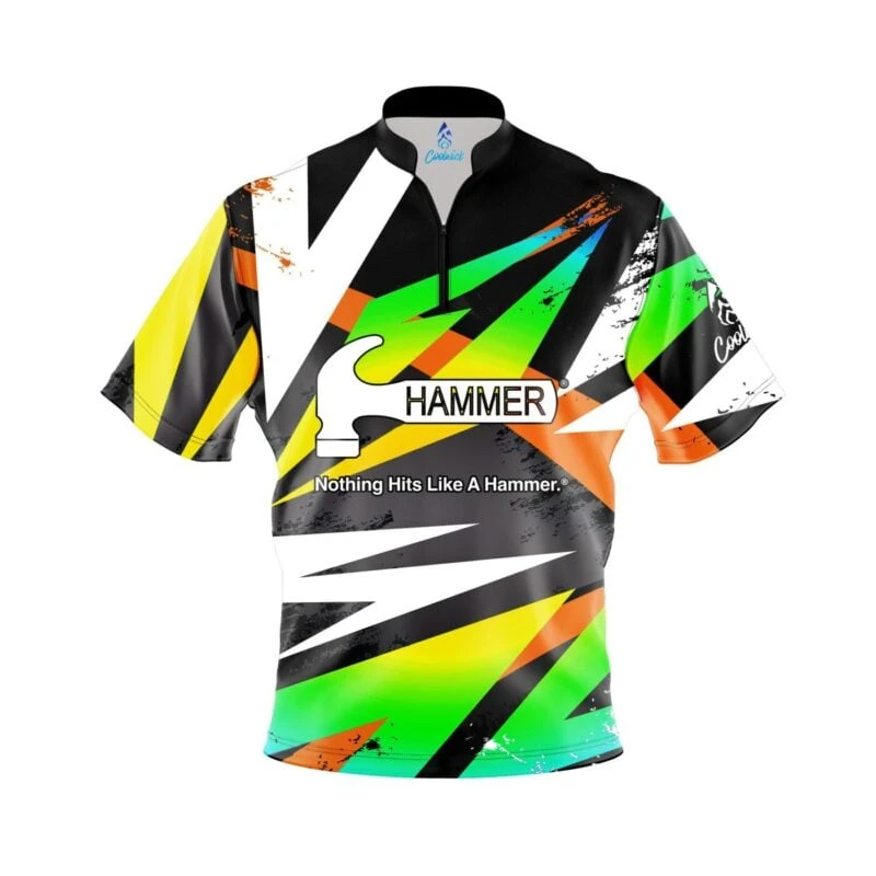 Hammer Lane Side Quick Ship CoolWick Bowling Jersey 3 Hammer Lane Side Quick Ship CoolWick Bowling Jersey