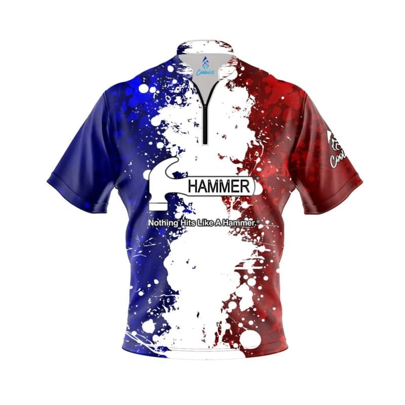 Hammer Patriot Quick Ship CoolWick Bowling Jersey 3 Hammer Patriot Quick Ship CoolWick Bowling Jersey