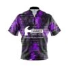 Hammer Purple Honeycomb Quick Ship CoolWick Bowling Jersey -Bowler Smart Shop Hammer Purple Honeycomb Front scaled 1