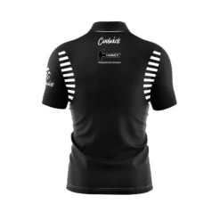 Hammer Vintage Black S20B Coolwick Bowling Jersey 6 Hammer Vintage Black S20B Coolwick Bowling Jersey -Bowler Smart Shop Hammer S20B BACK