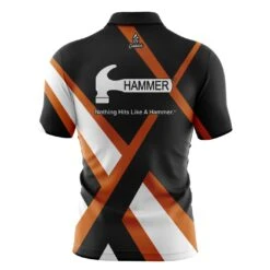 Hammer XXX Quick Ship CoolWick Sash Zip Bowling Jersey -Bowler Smart Shop Hammer XXX 2022 quick ship back scaled 1 scaled 1