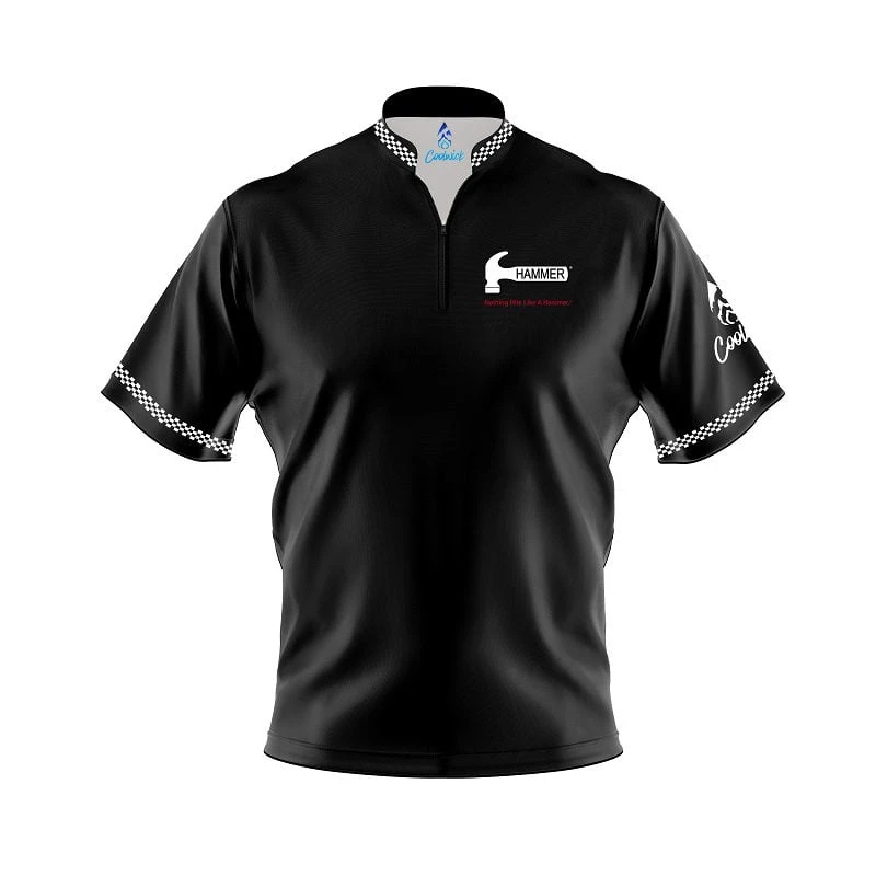 Hammer Vintage Black Z90B Coolwick Bowling Jersey 3 Hammer Vintage Black Z90B Coolwick Bowling Jersey