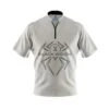 Hammer Black Widow Ghost Quick Ship CoolWick Sash Zip Bowling Jersey -Bowler Smart Shop Hammer black widow ghost front qs