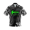 Hammer Triangle Burst Quick Ship CoolWick Sash Zip Bowling Jersey -Bowler Smart Shop Hammer triangle burst front
