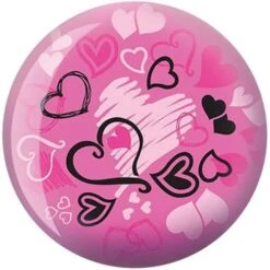 Brunswick Hearts Bowling Ball