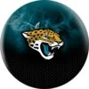 OTB NFL Jacksonville Jaguars On Fire Bowling Ball