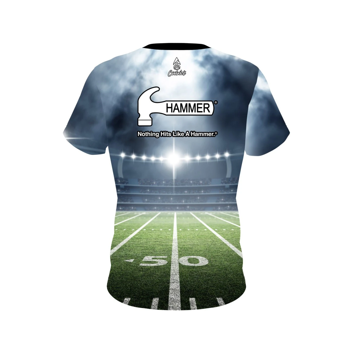 Hammer 50 Yard Line CoolWick Bowling Jersey 4 Hammer 50 Yard Line CoolWick Bowling Jersey - Image 2