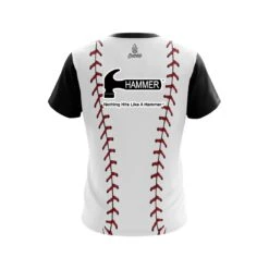 Hammer Baseball Laces CoolWick Bowling Jersey -Bowler Smart Shop Jersey BACK Baseball Laces hammer scaled 1 scaled 1