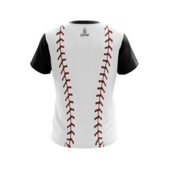 Plain Baseball Laces CoolWick Bowling Jersey -Bowler Smart Shop Jersey BACK Baseball Laces plain scaled 1 scaled 1