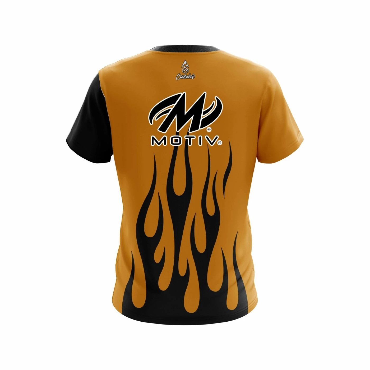 Motiv Rust Flaming CoolWick Bowling Jersey 4 Motiv Rust Flaming CoolWick Bowling Jersey - Image 2