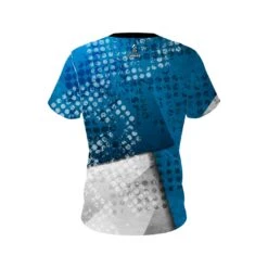 Plain Blue Grungey CoolWick Bowling Jersey 7 Plain Blue Grungey CoolWick Bowling Jersey -Bowler Smart Shop Jersey BACK Blue Grunge plain scaled 1 scaled 1