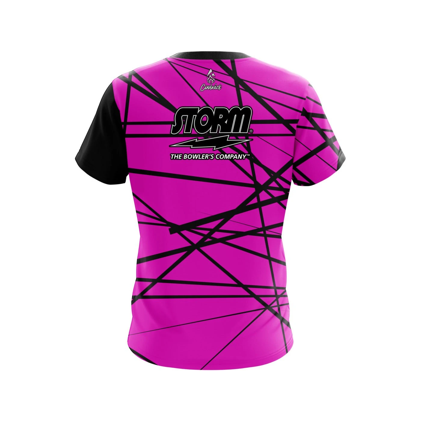 Storm Distracted Pink CoolWick Bowling Jersey 4 Storm Distracted Pink CoolWick Bowling Jersey - Image 2