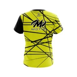 Motiv Distracted Yellow CoolWick Bowling Jersey -Bowler Smart Shop Jersey BACK Distracted Yellow motiv scaled 1 scaled 1