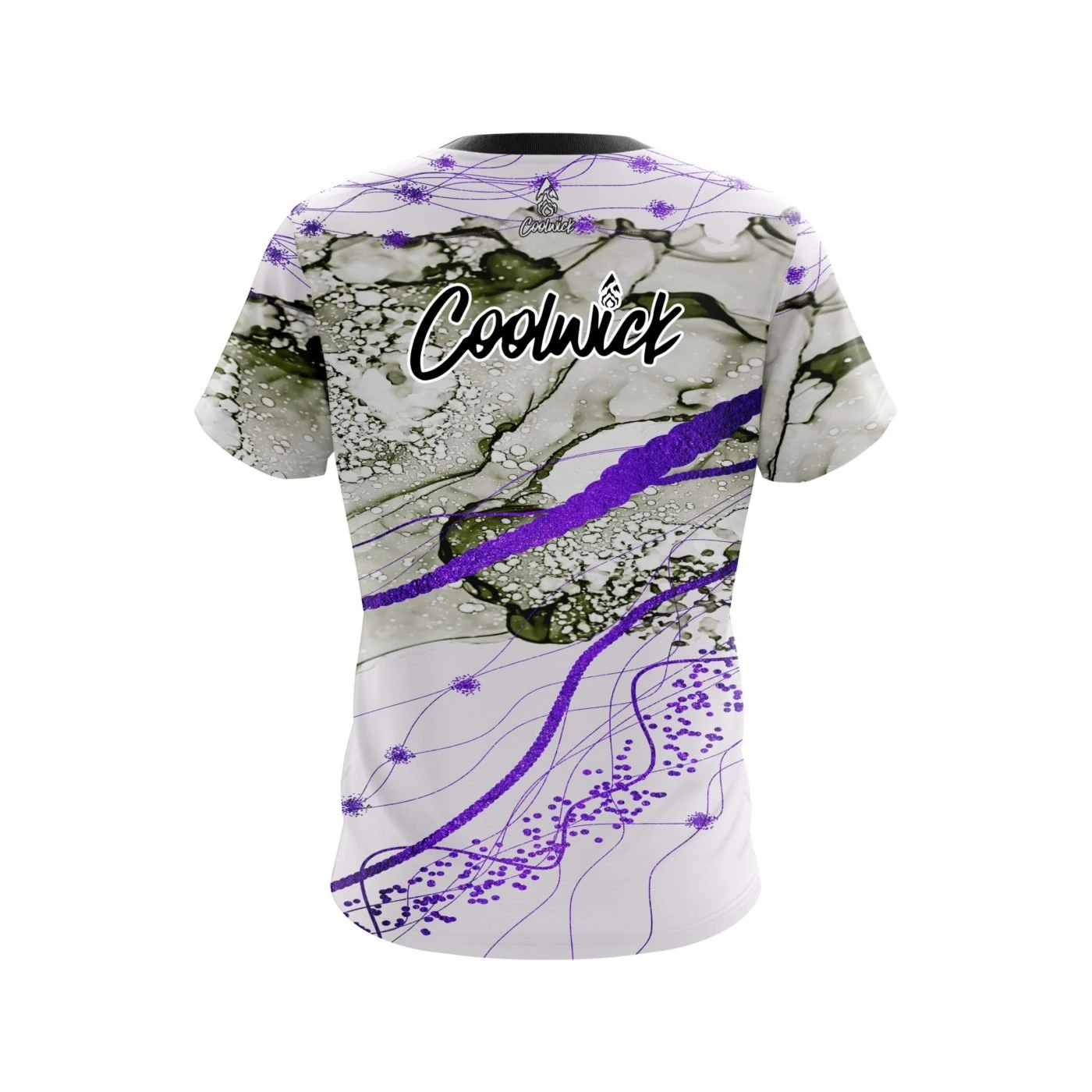 Signature Purple Granite CoolWick Bowling Jersey 4 Signature Purple Granite CoolWick Bowling Jersey - Image 2