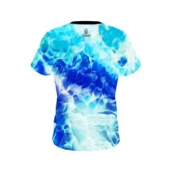 Plain Wavey Onyx CoolWick Bowling Jersey -Bowler Smart Shop Jersey BACK Wavey Onyx plain scaled 1 scaled 1