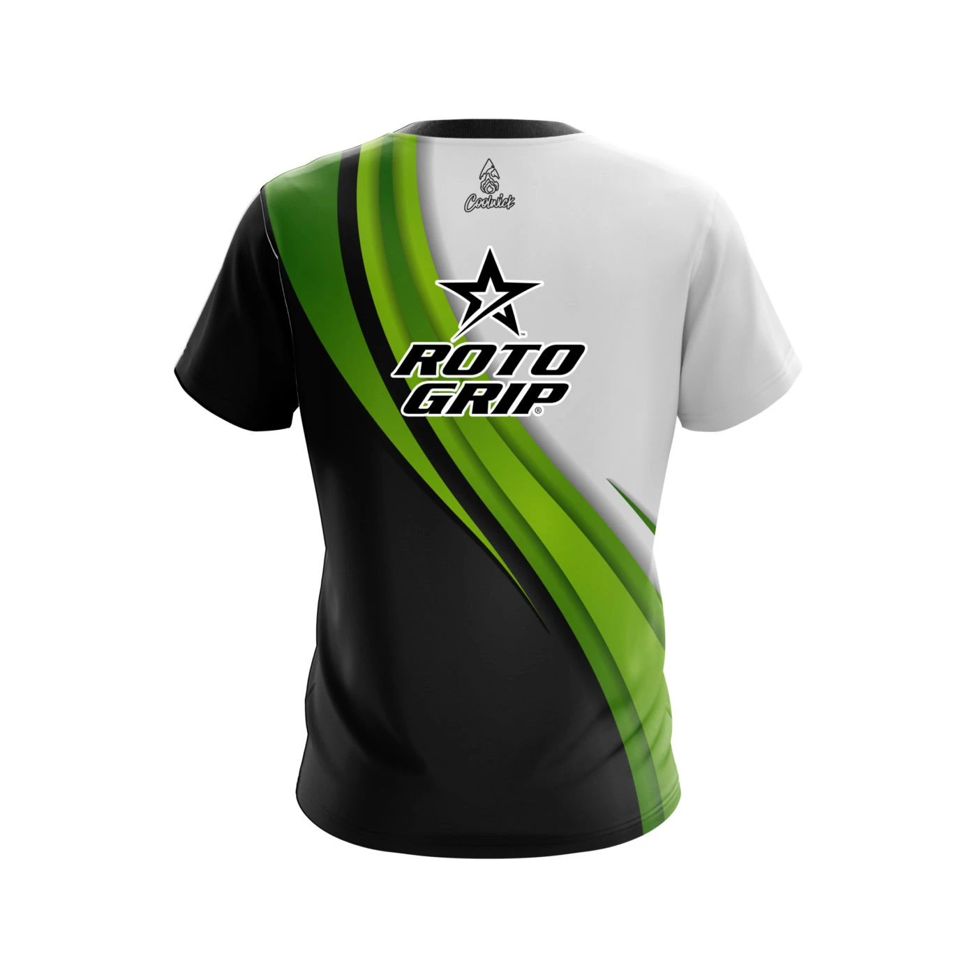 Roto Grip Green Flutter CoolWick Bowling Jersey 4 Roto Grip Green Flutter CoolWick Bowling Jersey - Image 2