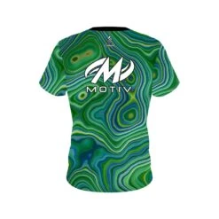 Motiv Green Hallucinate CoolWick Bowling Jersey -Bowler Smart Shop Jersey BACK green hallucinate motiv scaled 1 scaled 1