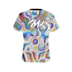 Motiv Rainbow Hallucinate CoolWick Bowling Jersey 7 Motiv Rainbow Hallucinate CoolWick Bowling Jersey -Bowler Smart Shop Jersey BACK rainbow hallucinate motiv scaled 1 scaled 1