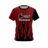 Hammer Red Brick Flaming CoolWick Bowling Jersey