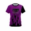 Storm Purple Flaming CoolWick Bowling Jersey