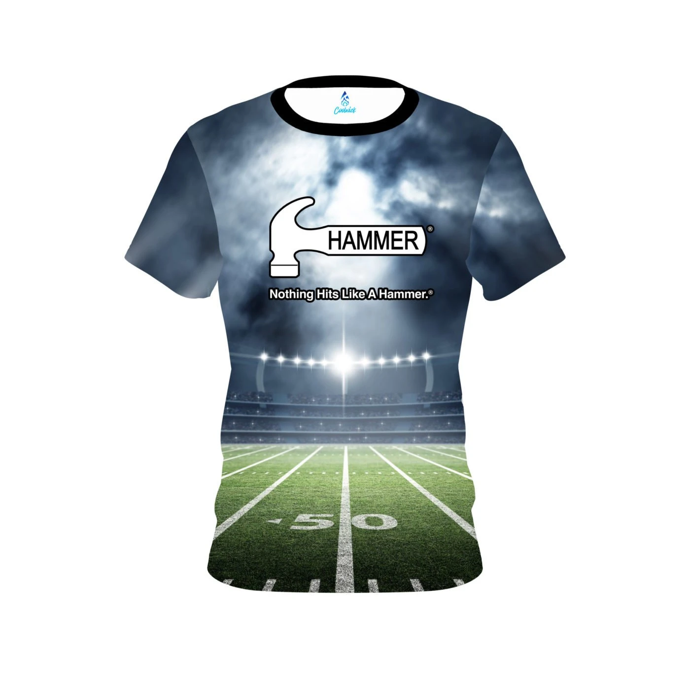 Hammer 50 Yard Line CoolWick Bowling Jersey 3 Hammer 50 Yard Line CoolWick Bowling Jersey