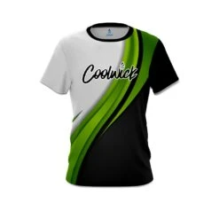 Signature Green Flutter CoolWick Bowling Jersey
